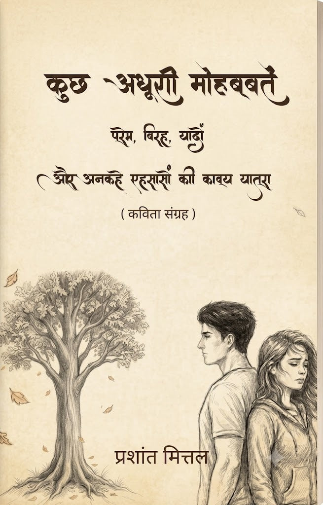 कुछ अधूरी मोहब्बतें / Kuch Adhuri Mohobbatein: प्रेम, विरह, यादों और अनकहे एहसासों की काव्य यात्रा